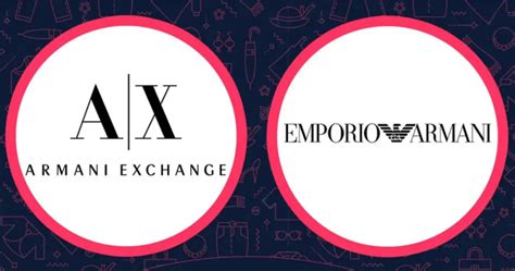 armani exchange cos'è|emporio armani and exchange difference.